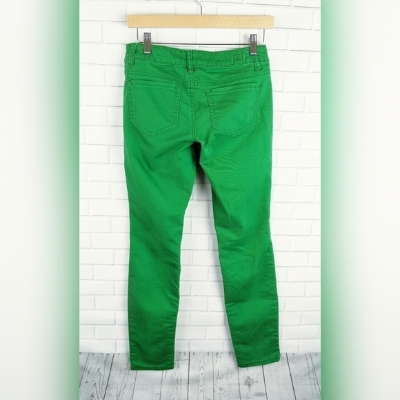 Lei Ashley low-rise Skinny Green Jeans Jeggings Women's 3 Regular - Picture 2 of 5